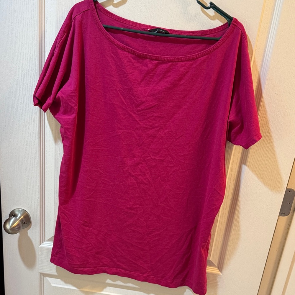 Moda International Fuchsia Blouse